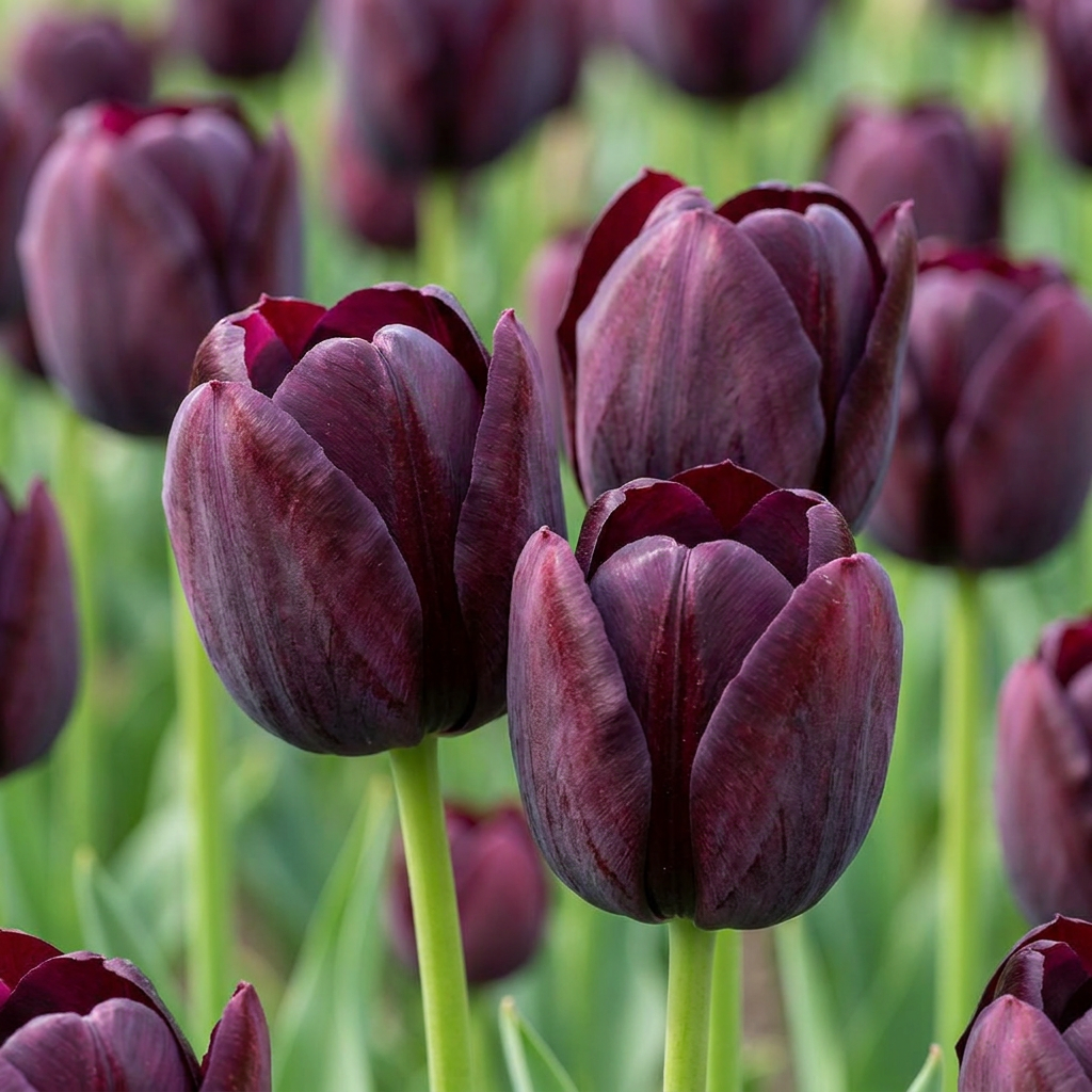 Tulipe triomphe violet foncé
