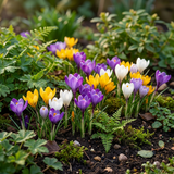Crocus en mélange