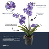 Orchidee Vanda Violet plante artificielle