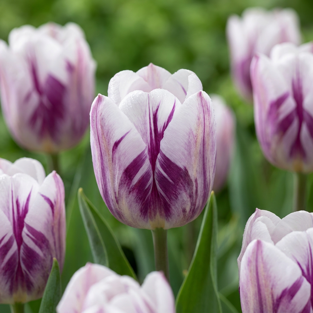 Tulipe triomphe Flaming Flag - calibre 11/12