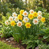 Narcisse double en mélange