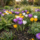Crocus botaniques en mélange