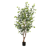 Eucalyptus - Gombo Bleu plante artificielle