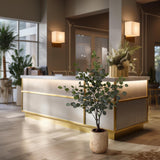Eucalyptus - Gombo Bleu plante artificielle